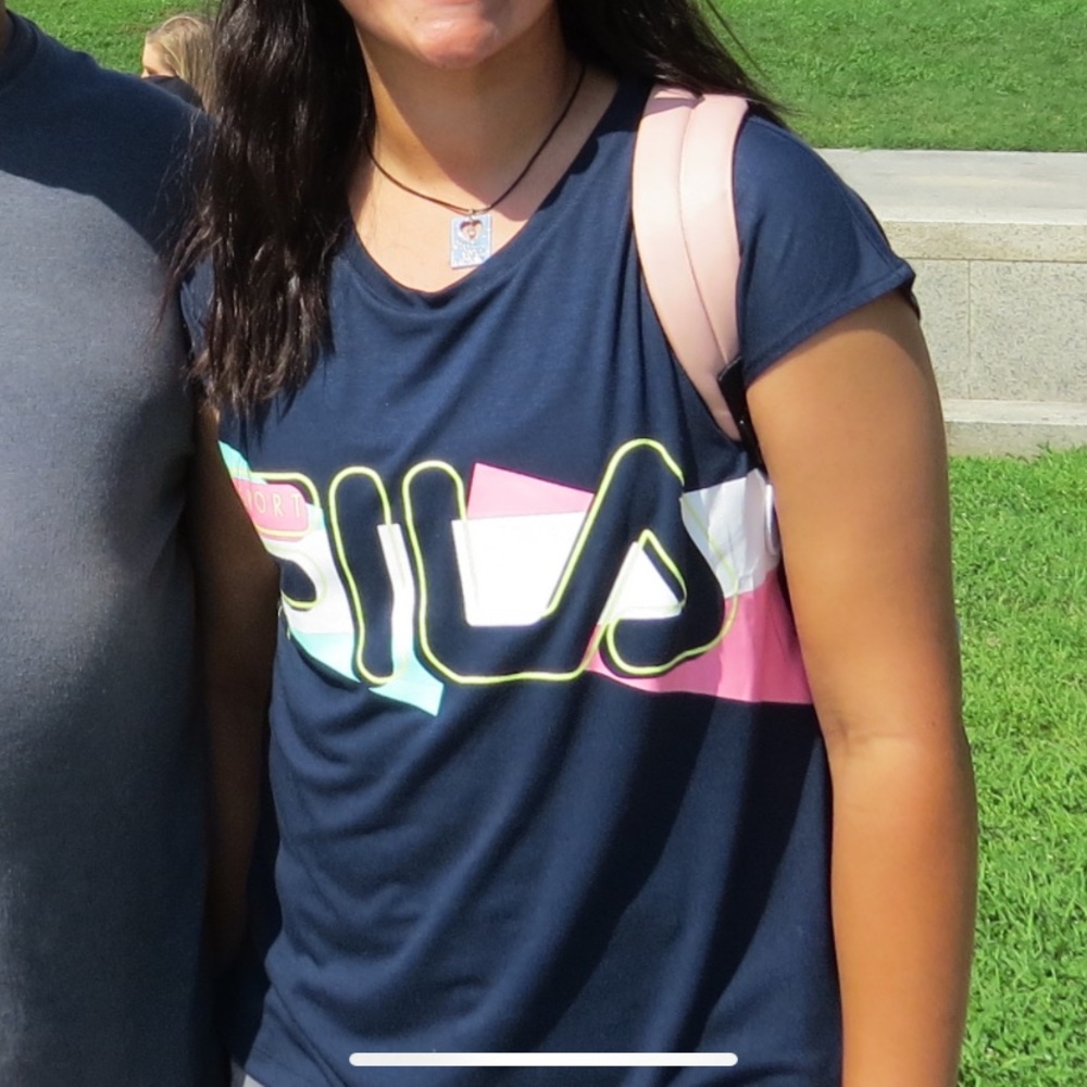 Loose Fitted Fils Sport Shirt